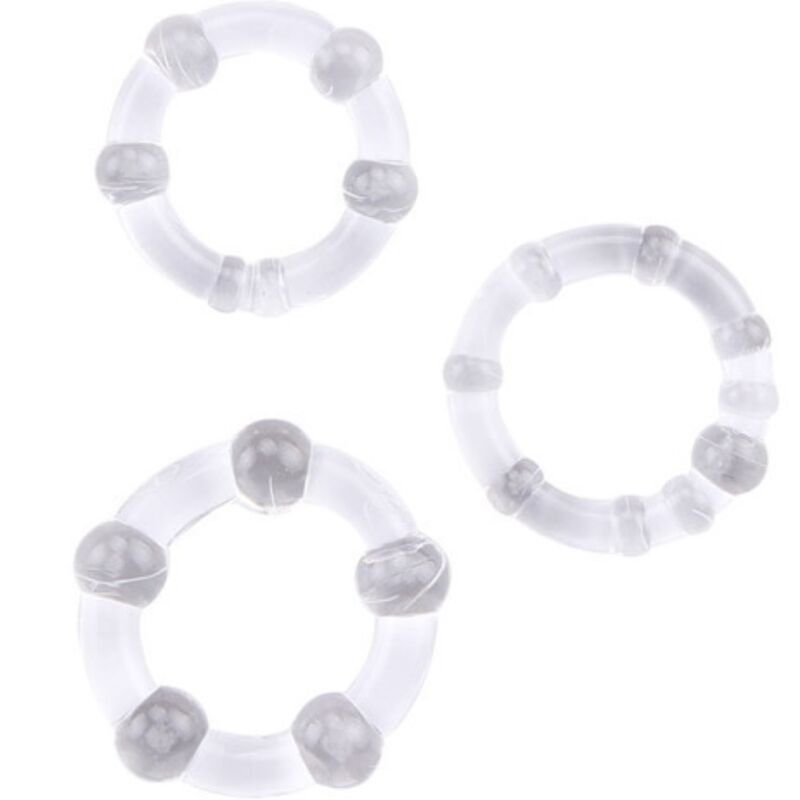 ARMONY - TITAN LOVE RING WITH FLESH BEADS