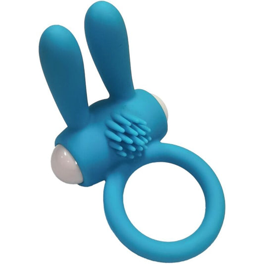 ARMONY - MR BUNNY VIBRATOR RING SILICONE BLACK - 1