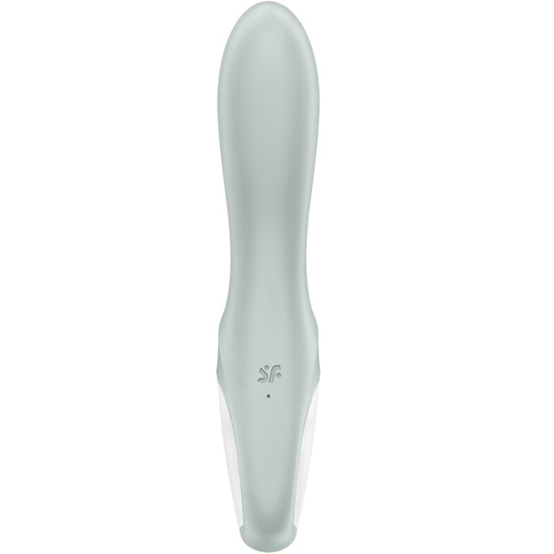 SATISFYER - AIR PUMP BOOTY 3 INFLATABLE ANAL VIBRATOR GREYGREEN - 4