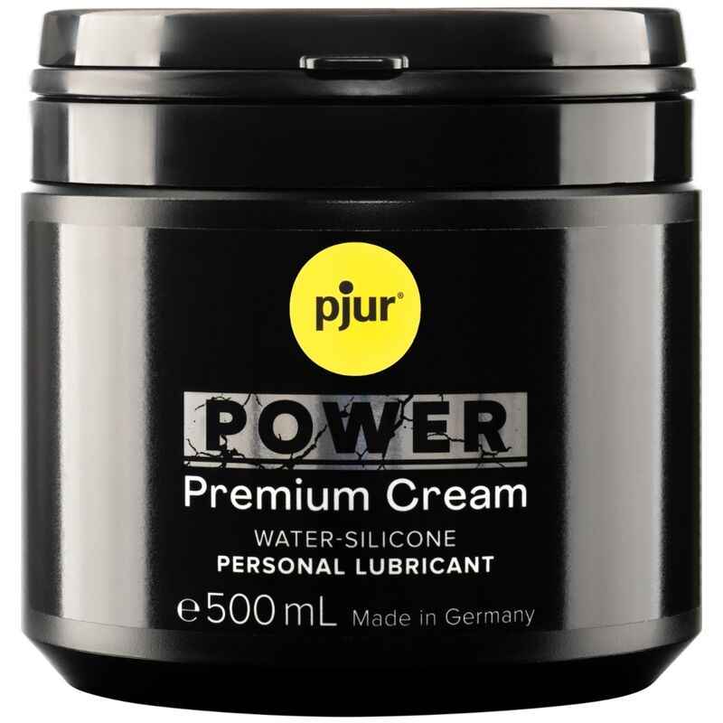 PJUR - POWER PREMIUM CREMA LUBRIFICANTE PERSONALE 500 ML - Secretroomsexyshop