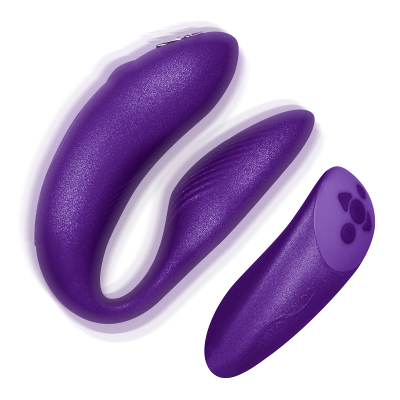 WE-VIBE - CHORUS VIBRATOR FOR COUPLES WITH LILAC SQUEEZE CONTROL - 7