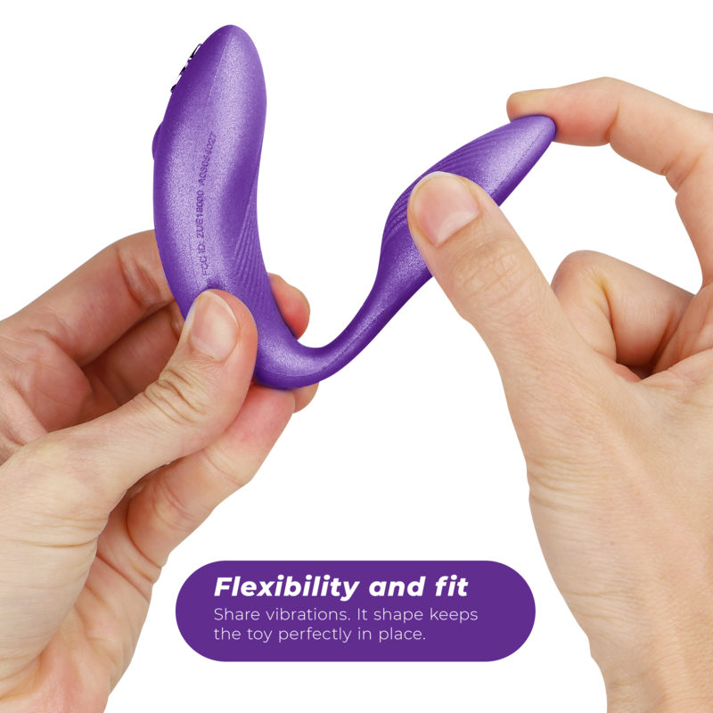 WE-VIBE - CHORUS VIBRATOR FOR COUPLES WITH LILAC SQUEEZE CONTROL - 3