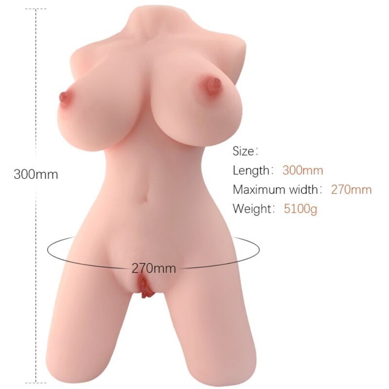 ARMONY - REALISTIC FEMALE TORSO MODEL 5 - 5