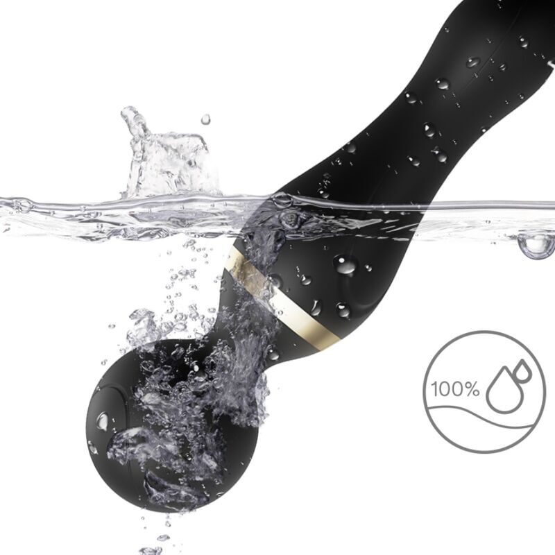 ARMONY - FREEZA MASSAGER & VIBRATOR SUPER FLEXIBLE HEAD BLACK - 2