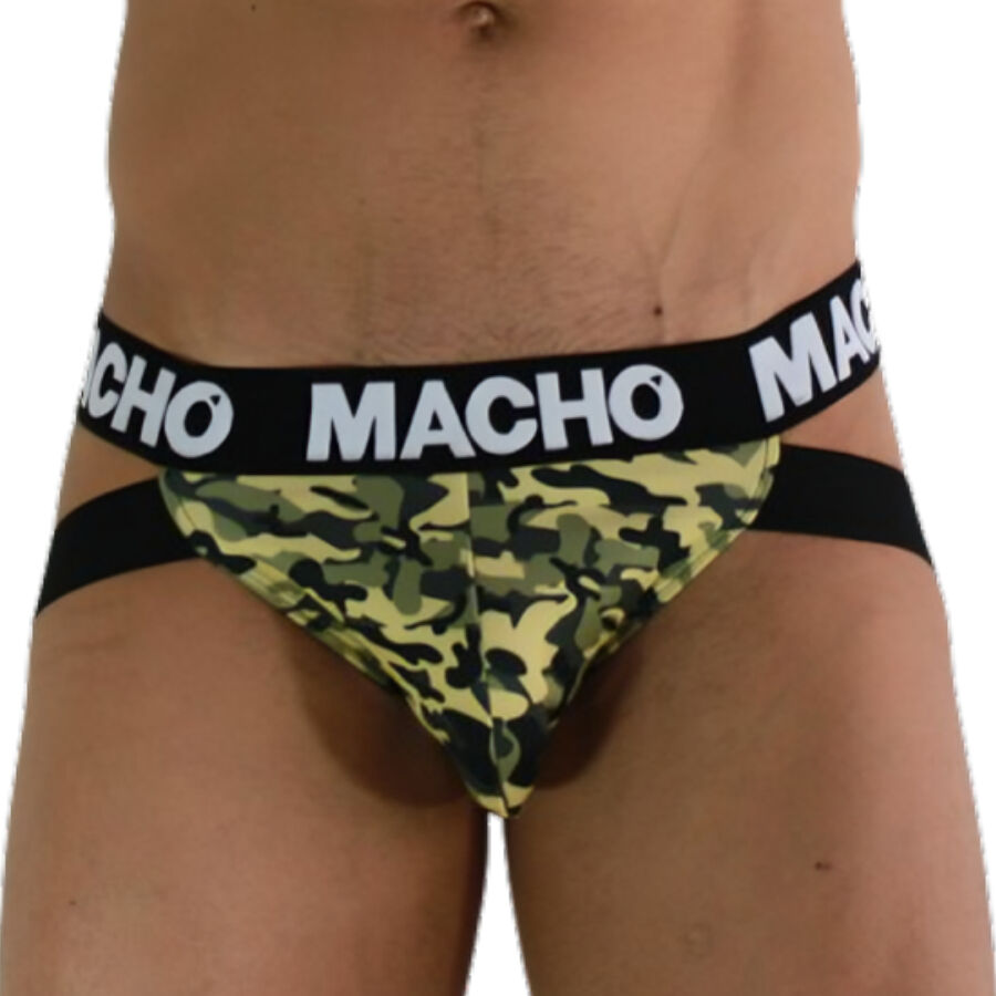 MACHO - MX28MA JOCK MILITARY BLUE XL - M / GREEN - 6