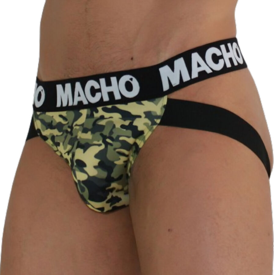 MACHO - MX28MA JOCK MILITARY BLUE XL - L / GREEN - 11