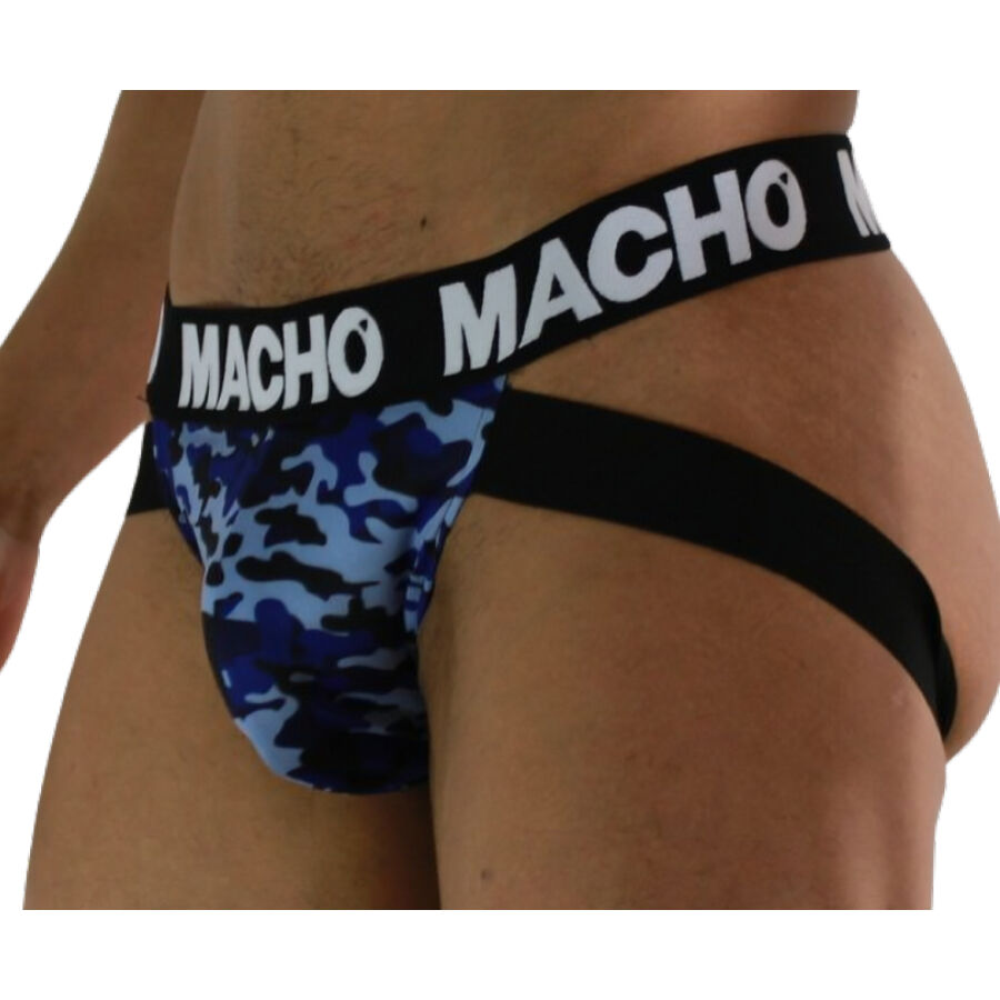 MACHO - MX28MA JOCK MILITARY BLUE XL - S / BLUE - 28