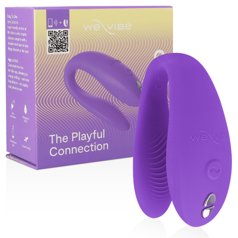WE-VIBE - SYNC GO DUAL STIMULATOR VIOLET - PURPLE - 7