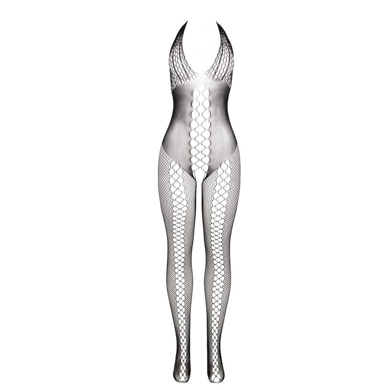 SUBBLIME - 951832 BODYSTOCKING WITH OPEN BACK AND CROSS DETAILS BLACK ONE SIZE - 6