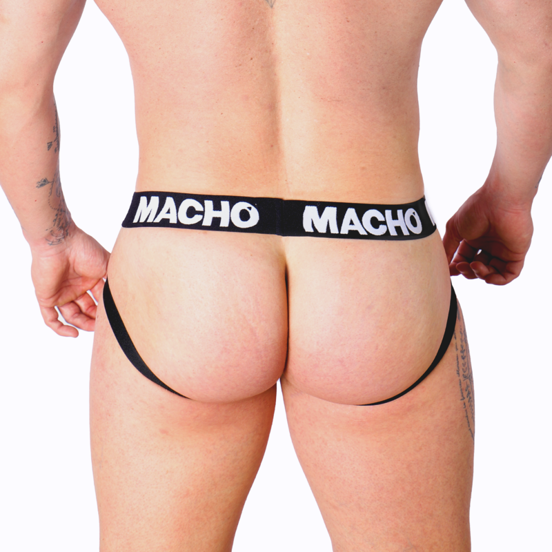 MACHO - MX26X1 JOCK GRID WHITE XL - S - 9