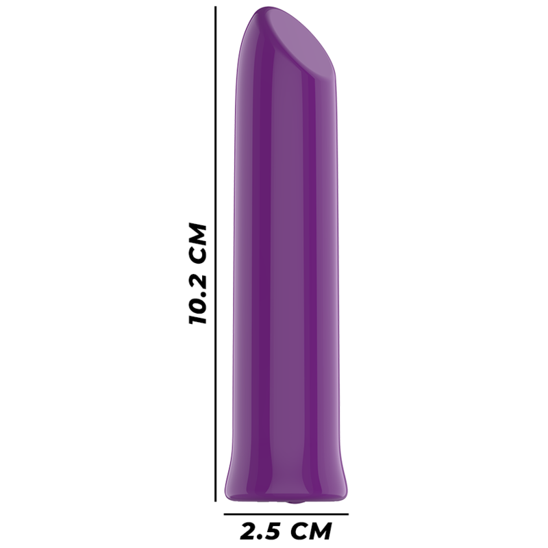 INTENSE - TODRICK VIOLET CLITORAL STIMULATING BULLET - 4