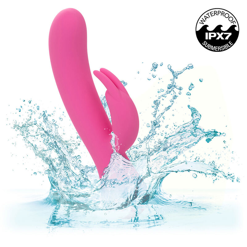 CALEXOTICS - PREMIER VIBRATEUR LAPIN RECHARGEABLE ROSE
