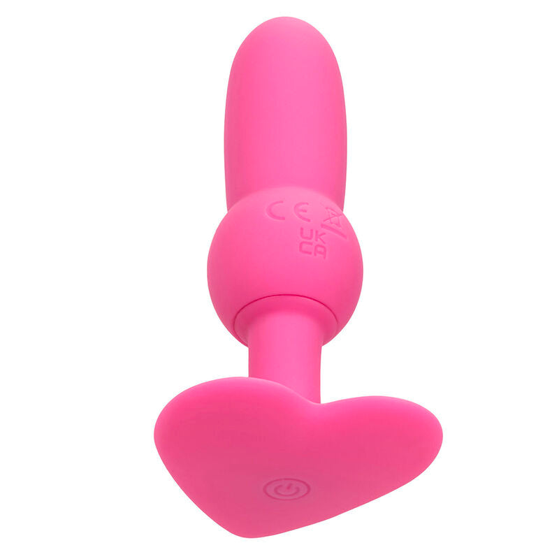 CALEXOTICS - FIRST TIME ANAL PLUG BEADED PROBE 10 VIBRATIONS PINK - 2