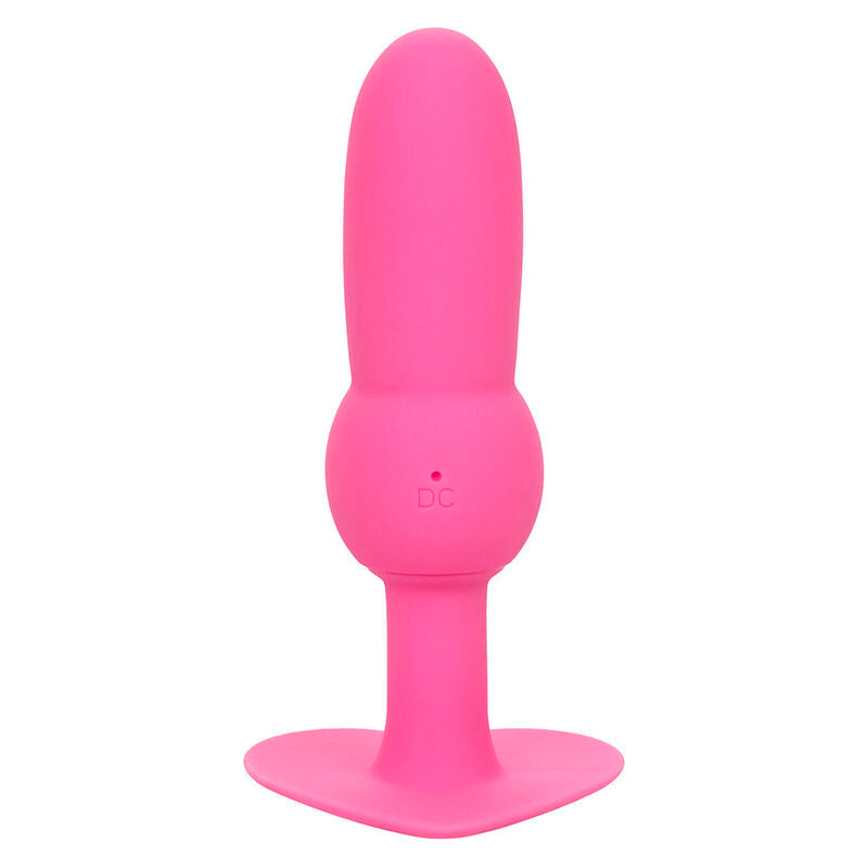 CALEXOTICS - FIRST TIME ANAL PLUG BEADED PROBE 10 VIBRATIONS PINK - 1
