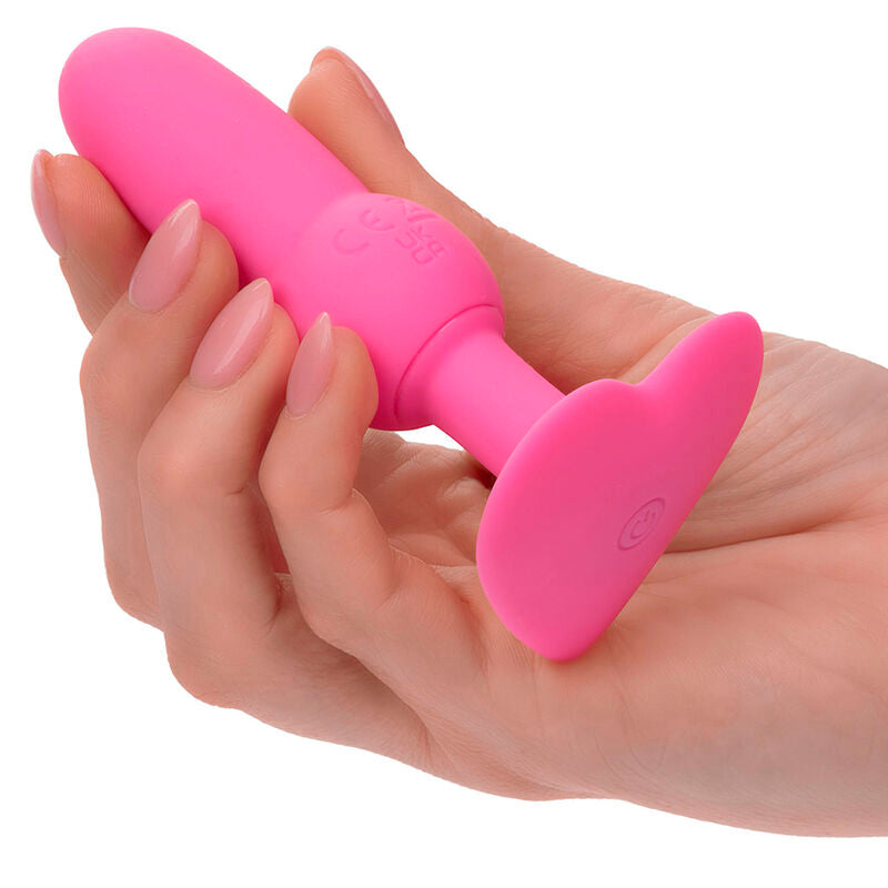 CALEXOTICS - FIRST TIME ANAL PLUG BEADED PROBE 10 VIBRATIONS PINK - 4