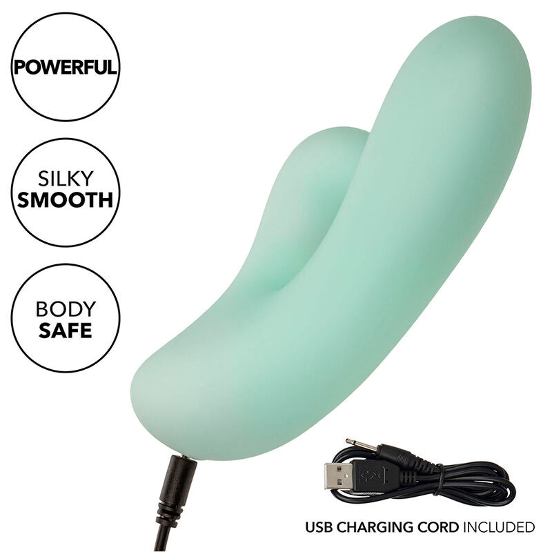 CALEXOTICS - PACIFICA FIJI VIBRATOR & ESTIMULATOR G SPOT 10 VIBRATIONS AQUA - 8