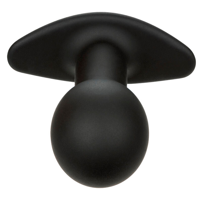 CALEXOTICS - ROCK BOTTOM ANAL PLUG 10 VIBRATIONS SILICONE BLACK - 6