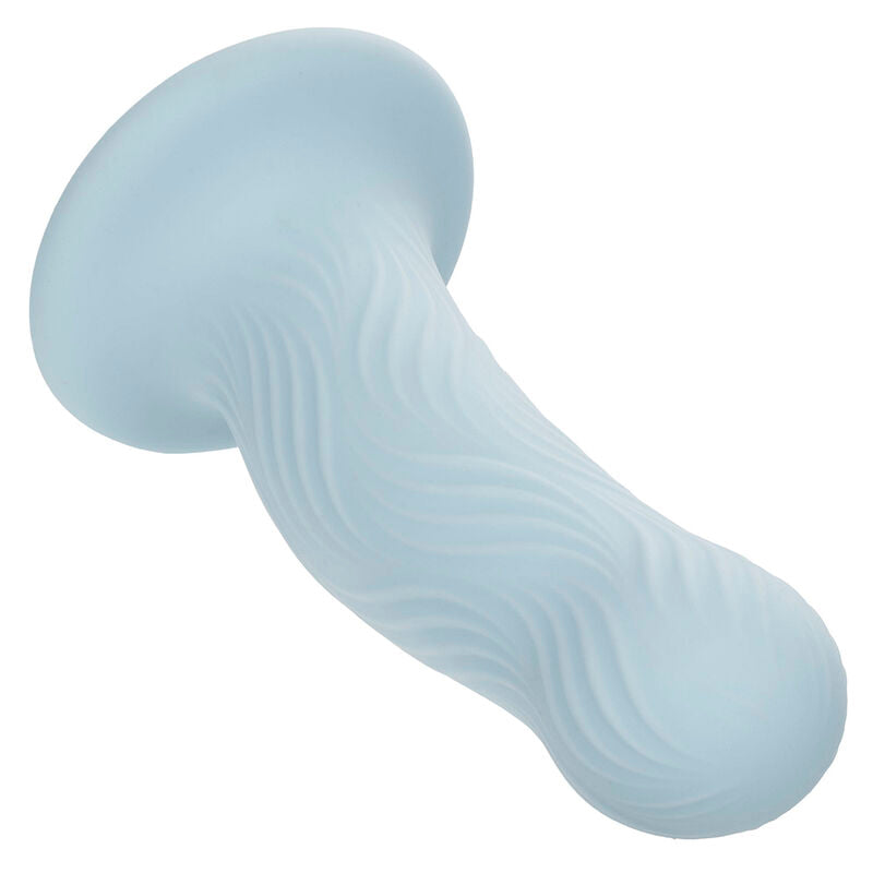 CALEXOTICS - WAVE RIDER FOAM ANAL PLUG BLUE - 5