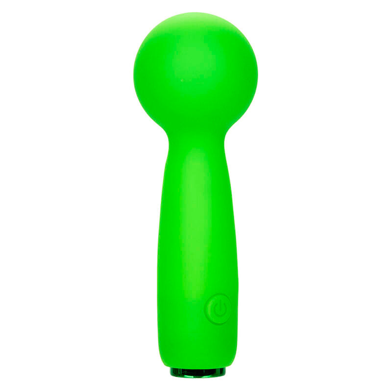 CALEXOTICS - NEON VIBES THE BUBBLY VIBE MINI MASSAGER 10 VIBRATIONS GREEN - 8