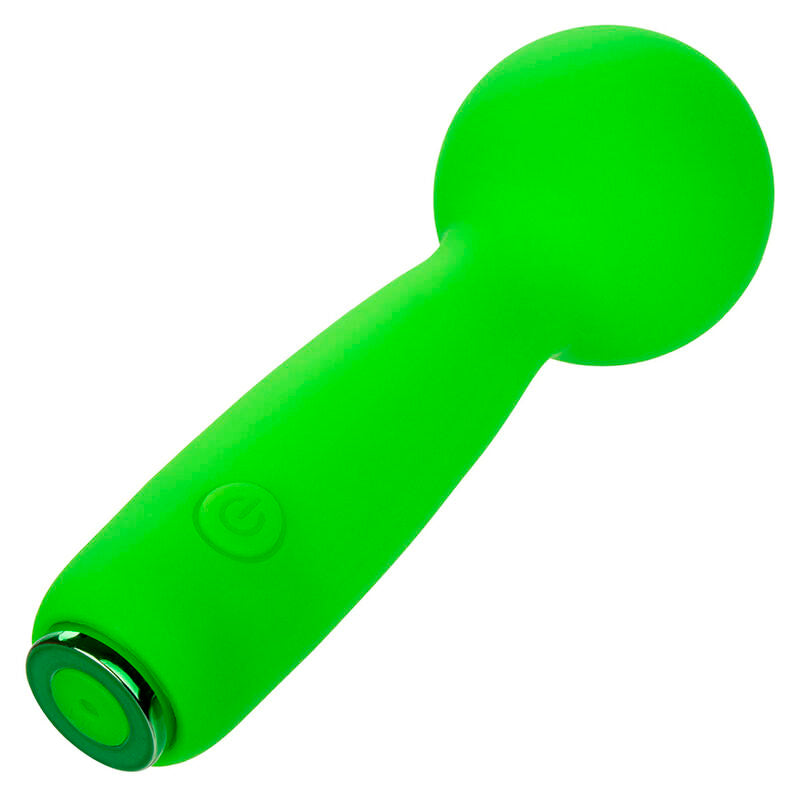 CALEXOTICS - NEON VIBES THE BUBBLY VIBE MINI MASSAGER 10 VIBRATIONS GREEN - 10