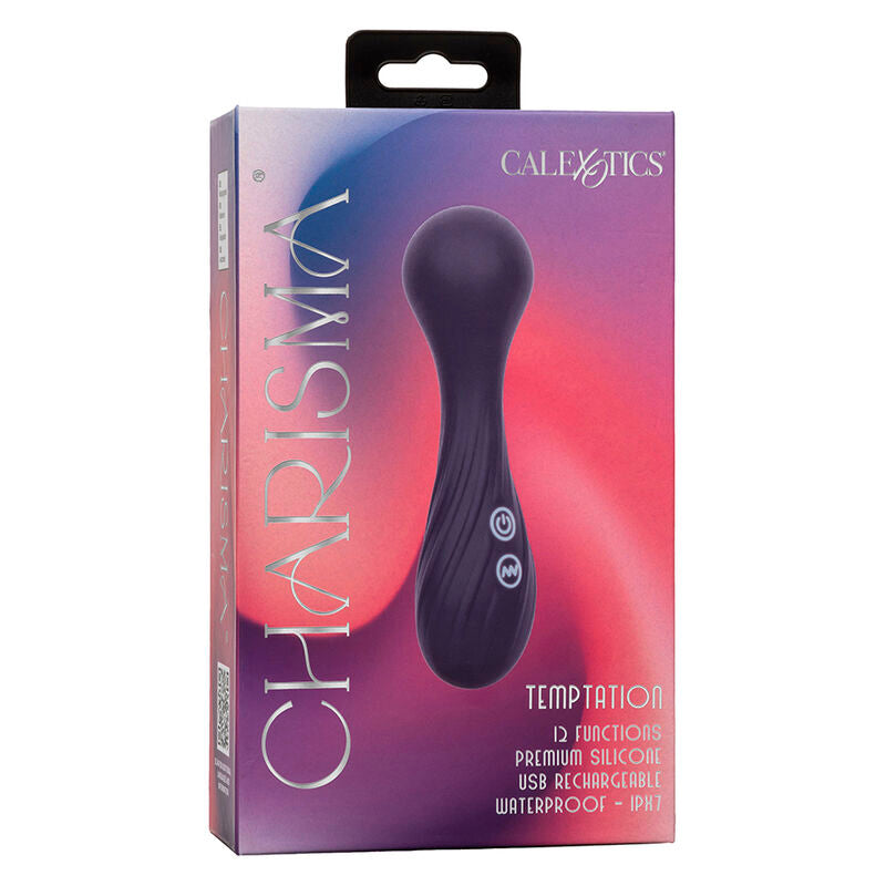 CALEXOTICS - CHARISMA TEMPTATION MASSAGER 12 FUNCTIONS PURPLE - 2