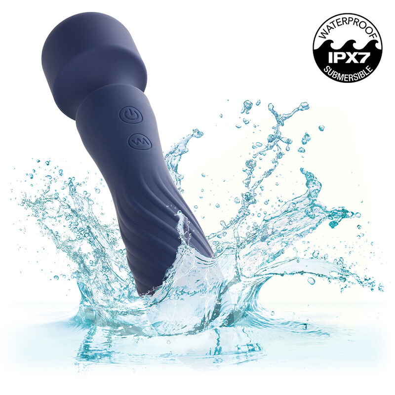 CALEXOTICS - CHARISMA MYSTIQUE MASSEUR DOUBLE MOTEUR 12 FONCTIONS 20,5 CM X 4,5 CM VIOLET