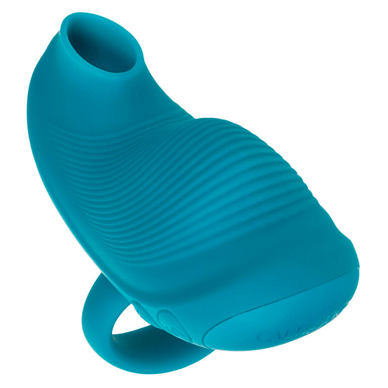 CALEXOTICS - ENVY HANDHELD ROLLING BALL MASSAGER 7 VIBRATIONS BLUE - 7