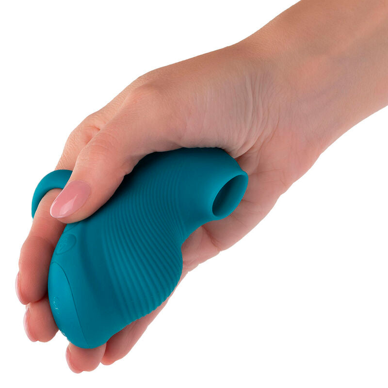 CALEXOTICS - ENVY HANDHELD ROLLING BALL MASSAGER 7 VIBRATIONS BLUE - 5