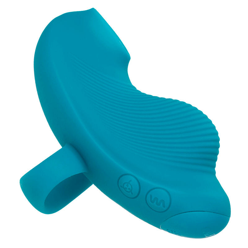CALEXOTICS - ENVY HANDHELD ROLLING BALL MASSAGER 7 VIBRATIONS BLUE - 3
