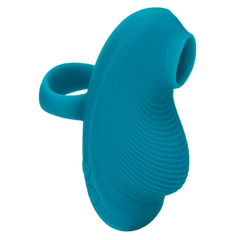 CALEXOTICS - ENVY HANDHELD ROLLING BALL MASSAGER 7 VIBRATIONS BLUE - 10