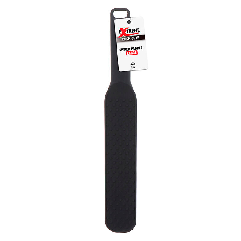 HIDDEN DESIRE - EXTREME SPIKED PADDLE LARGE BLACK - 8