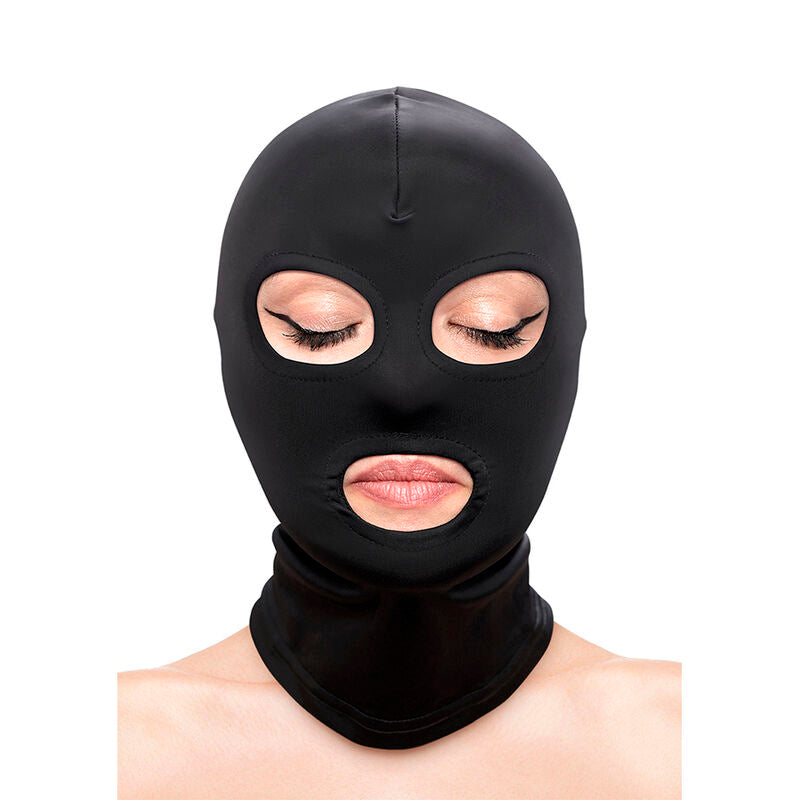 NS NOVELTIES - CAPPUCCIO OCCHI E BOCCA FETISH & FASHION IN NYLON NERO