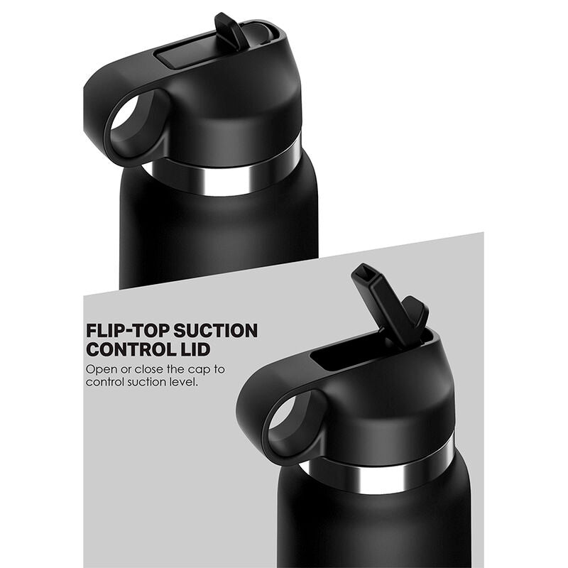 PDX PLUS - FAP FLASK BOTTLE DISCRET STROKER TRANSPARENT MODEL 1
