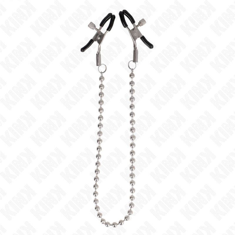 KINK - 30CM BEADED CHAIN NIPPLE CLAMPS