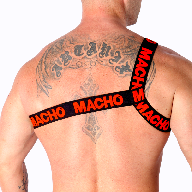 MACHO - ROMAN HARNESS PRIDE L/XL - S/M / YELLOW - 10
