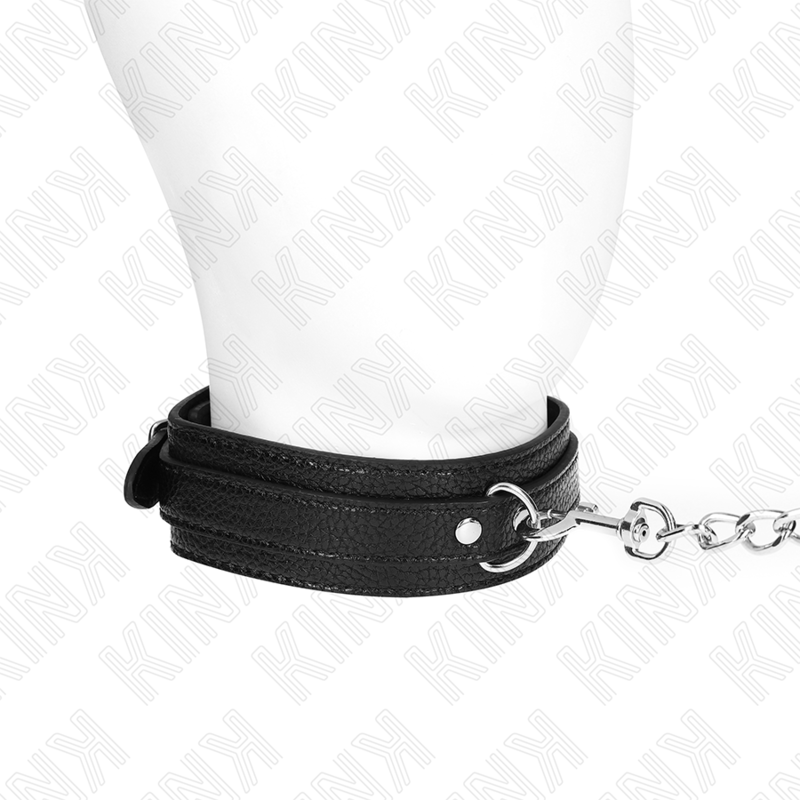 KINK - SNAKE PATTERN NECKLACE WITH LEASH 65 CM - 3