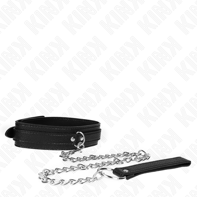 KINK - SNAKE PATTERN NECKLACE WITH LEASH 65 CM - 5