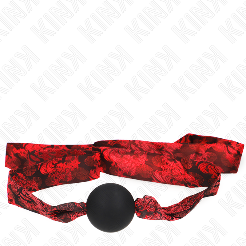 KINK - SCANDAL SILICONE BALL 4.5 CM GAG MODEL 2 146 x 4 CM - 2