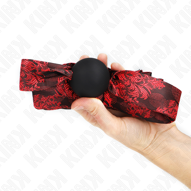 KINK - SCANDAL SILICONE BALL 4.5 CM GAG MODEL 2 146 x 4 CM - 3