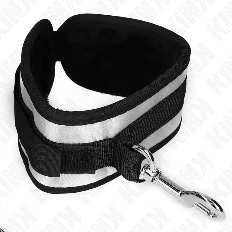 KINK - NEOPRENE WRIST CUFFS GREY 23 X 5 CM - 2