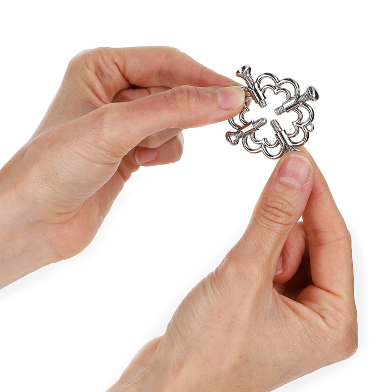 KINK - METAL FLOWER NIPPLE CLAMPS - 3