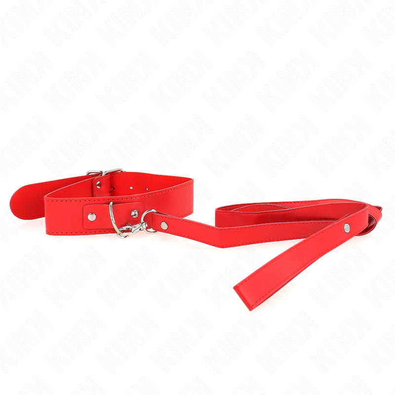 KINK - NECKLACE WITH BELT 116 CM ROJO STRAP ADJUSTABLE 32-50 CM X 8 CM - 3