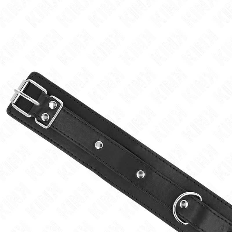 KINK - NECKLACE WITH LEASH 65 CM 1 RING ADJUSTABLE 38-49 CM X 5 CM - 5