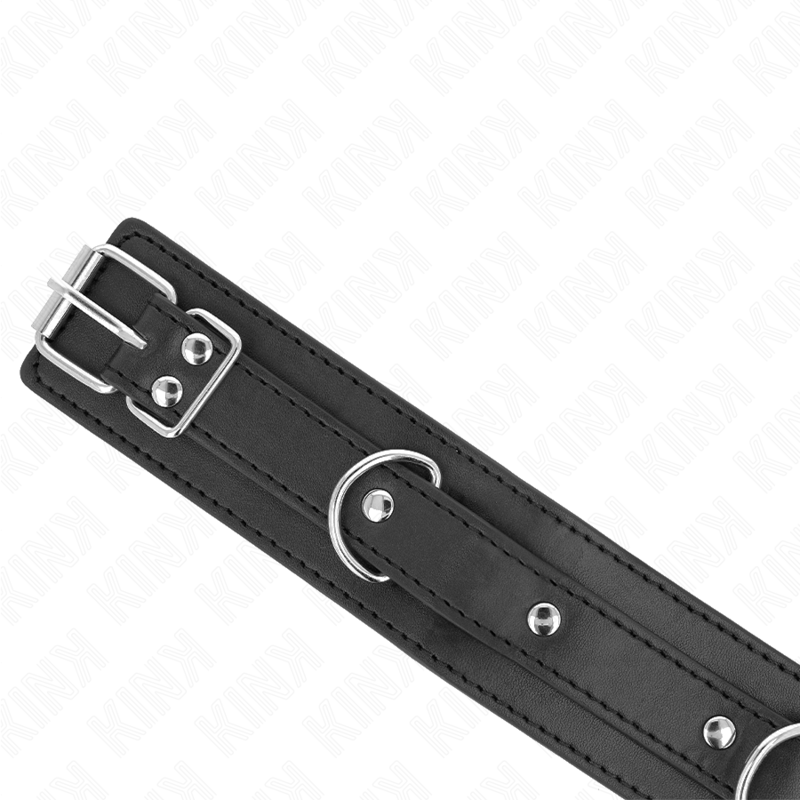 KINK - NECKLACE WITH LEASH 65 CM 3 RING MODEL 1 ADJUSTABLE 38-49 CM X 5 CM - 4