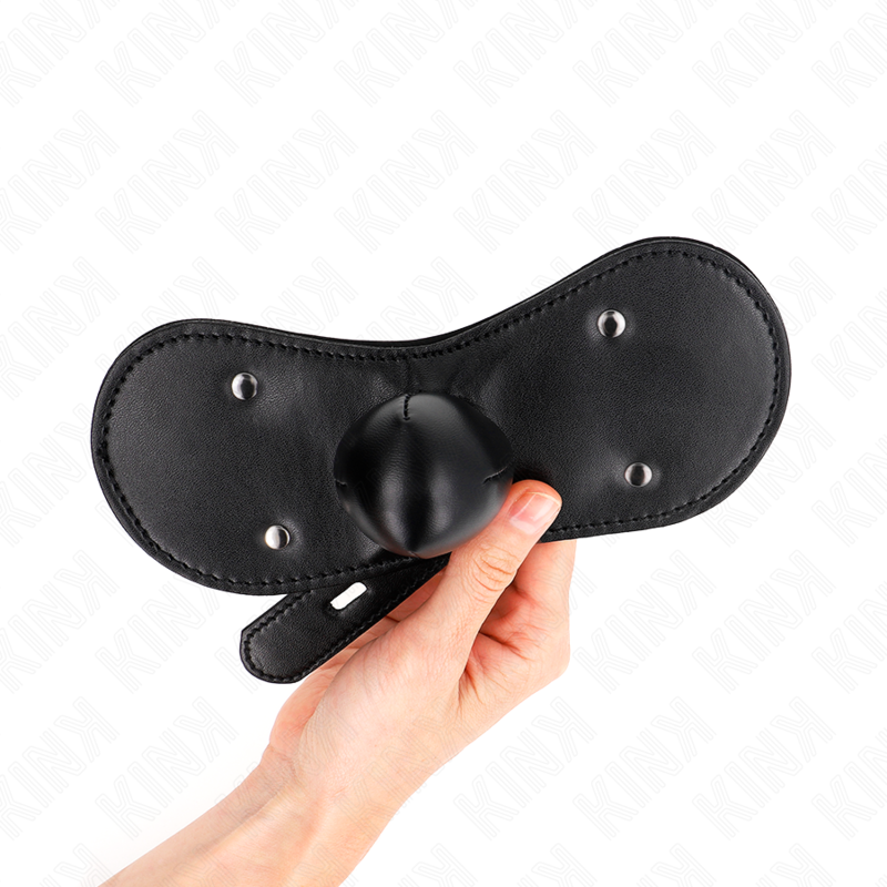 KINK - BALL GAG MOUTH MASK WITH LOCK ADJUSTABLE 42-60 CM - 3