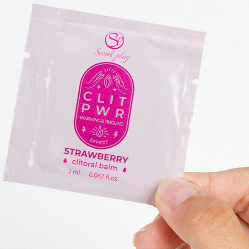 SECRETPLAY - SINGLE DOSE STRAWBERRY LUBRICANT 2 ML - 3