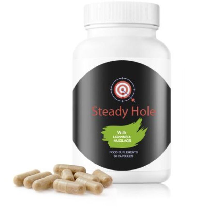 500 COSMETICI - CAPSULE U-STEADY HOLE PER LA SALUTE INTESTINALE DEI TRANSITI - 60 CAPSULE