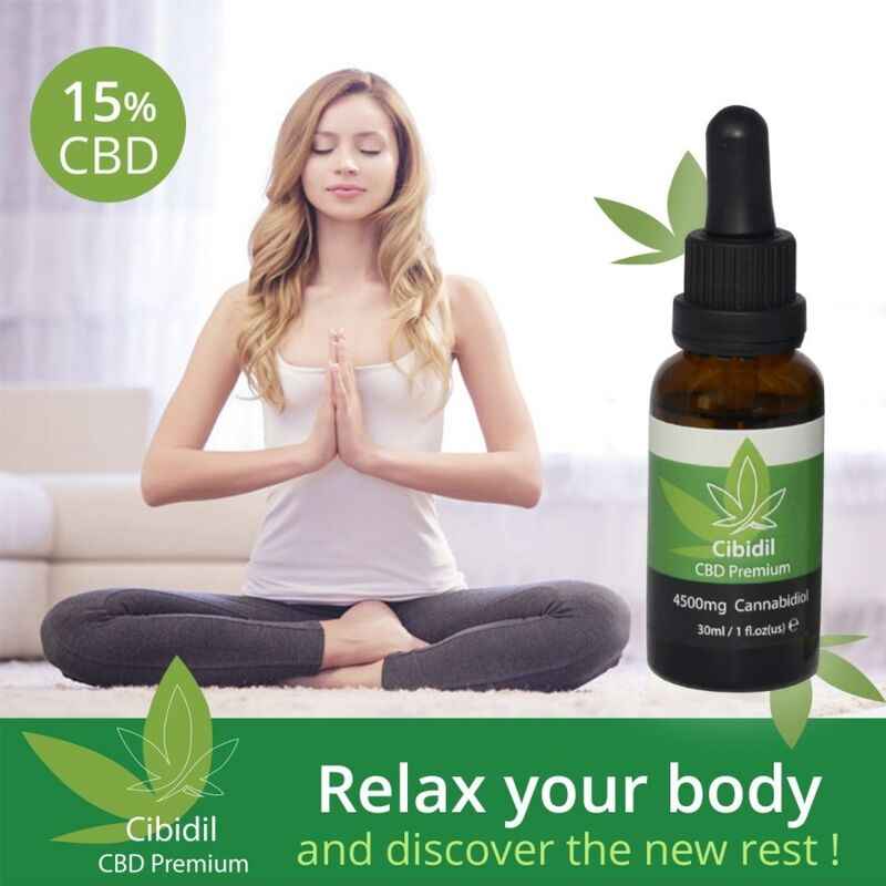 500 COSMETICS - CIBIDIL OLIO DI CBD RILASSANTE 15% 30 ML - Secretroomsexyshop