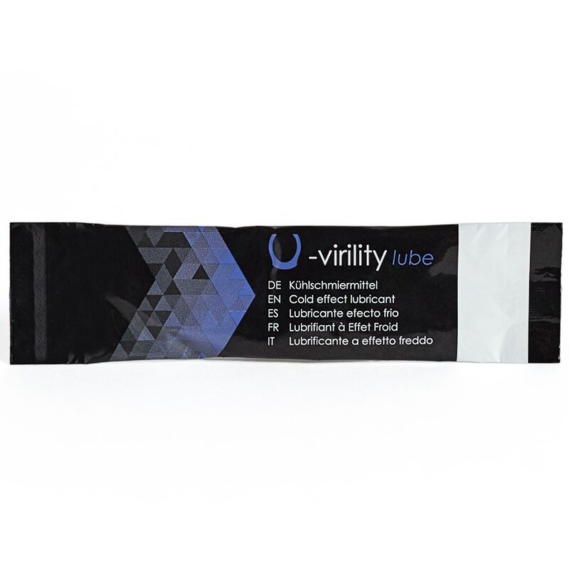 500 COSMETICS - U-VIRILITY LUBE COLD EFFECT LUBRICANT 10 X 5 ML - 2