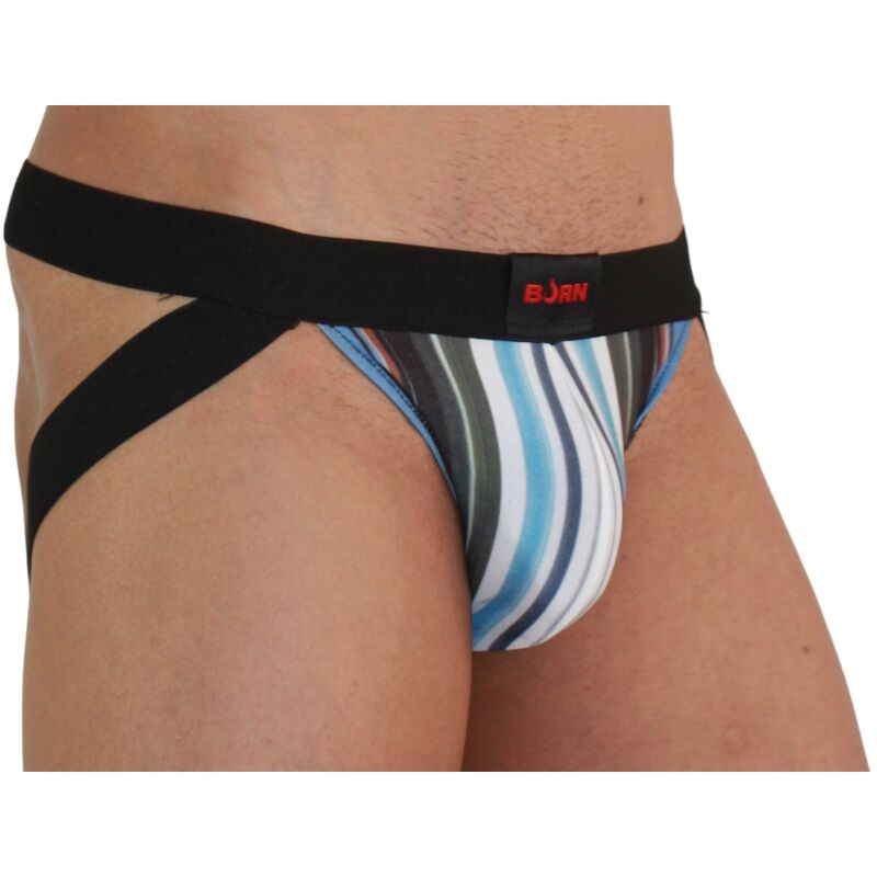 BURN - 009 JOCK MULTICOLOR / BLACK XL - M - 4